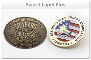 Custom Award Lapel Pins