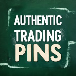 Authentic trading pins