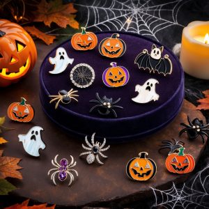 Custom Halloween lapel pins