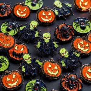 Custom Halloween trading pins