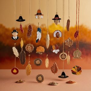 Thanksgiving lapel pins