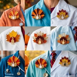 custom Thanksgiving lapel pins